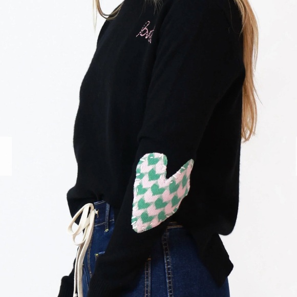 Black Crew Neck Sweater - Picture 3 of 8